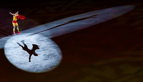 2018 Winter Olympics. Figure skating. Exhibition gala