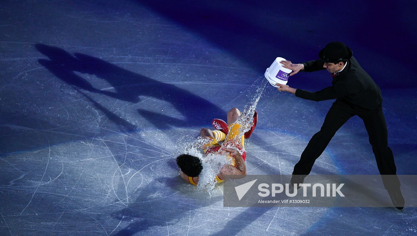 2018 Winter Olympics. Figure skating. Exhibition gala