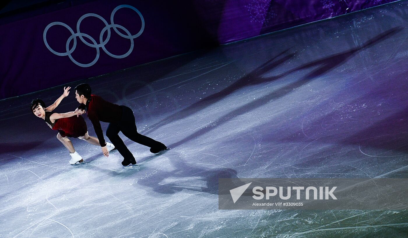 2018 Winter Olympics. Figure skating. Exhibition gala