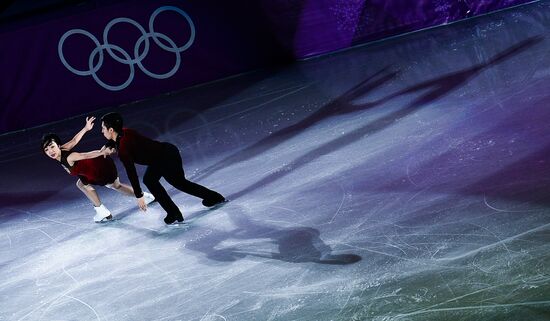 2018 Winter Olympics. Figure skating. Exhibition gala