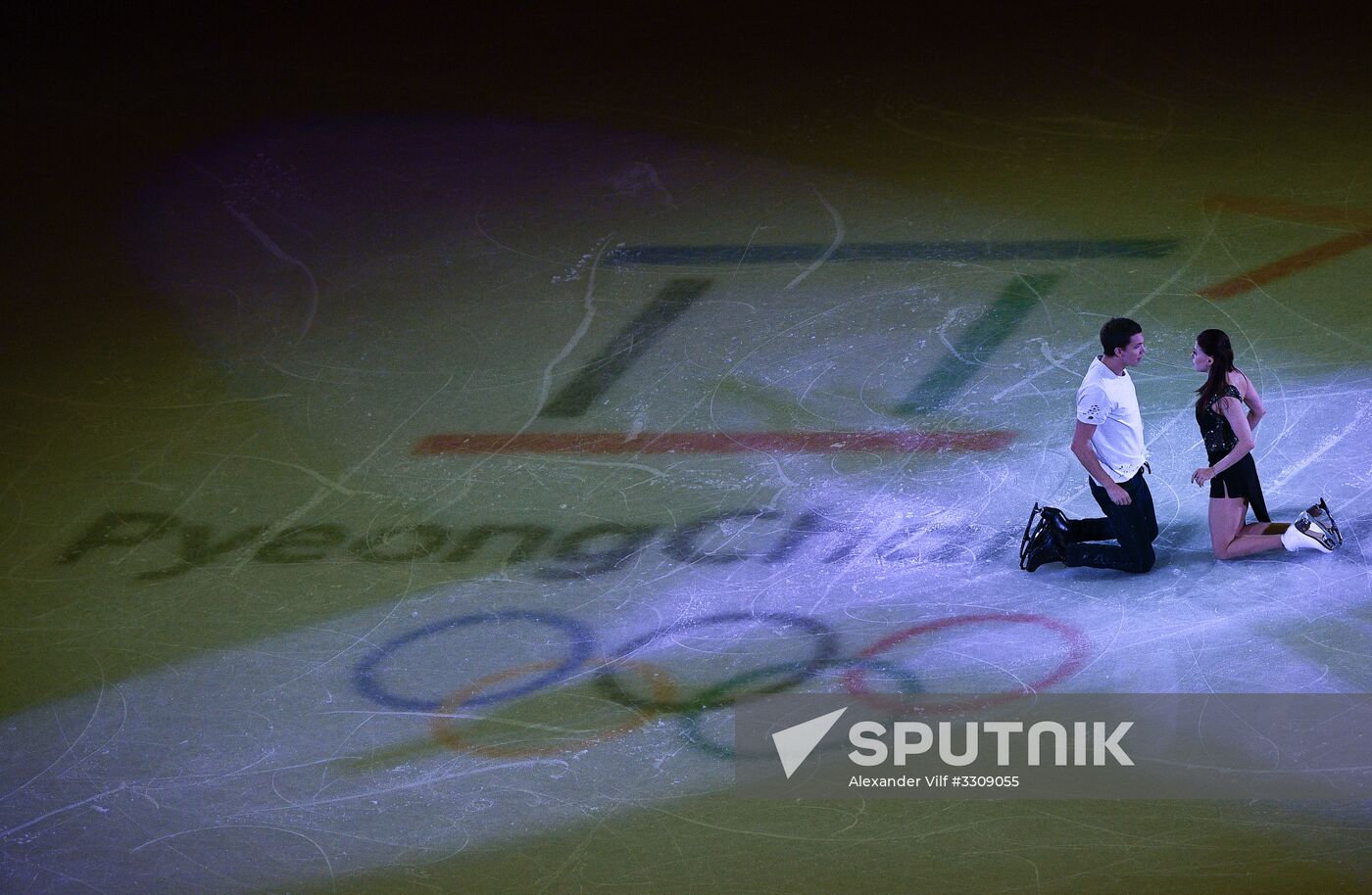 2018 Winter Olympics. Figure skating. Exhibition gala