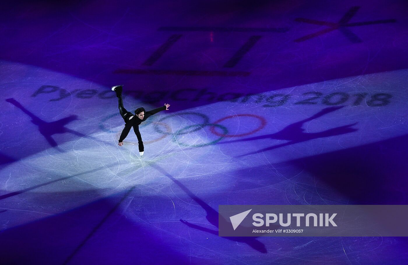 2018 Winter Olympics. Figure skating. Exhibition gala