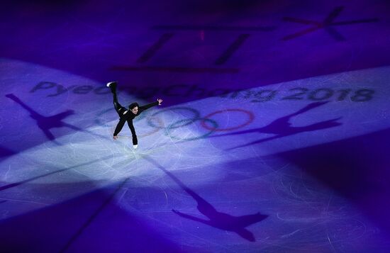 2018 Winter Olympics. Figure skating. Exhibition gala