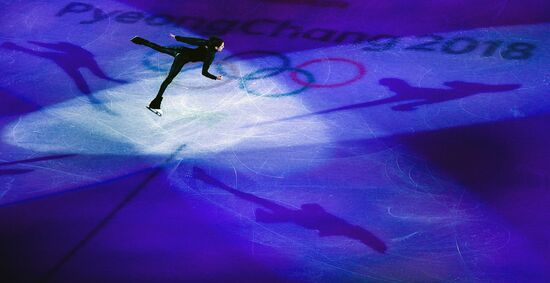 2018 Winter Olympics. Figure skating. Exhibition gala