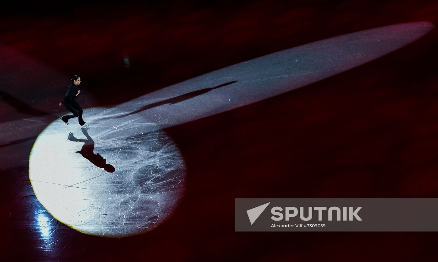 2018 Winter Olympics. Figure skating. Exhibition gala