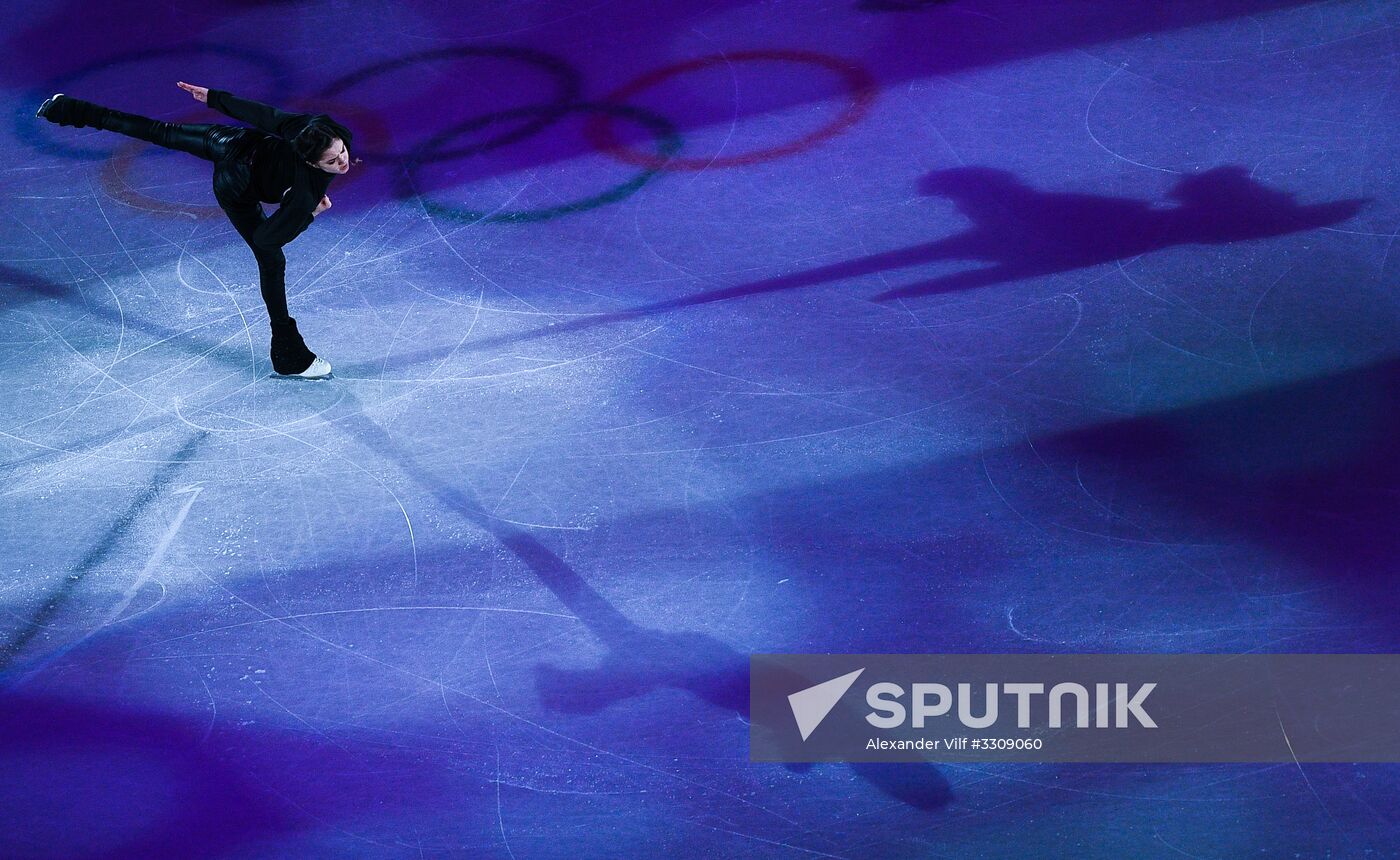 2018 Winter Olympics. Figure skating. Exhibition gala