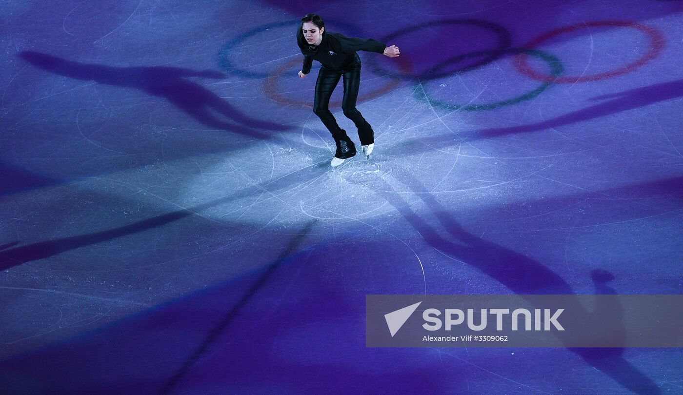 2018 Winter Olympics. Figure skating. Exhibition gala