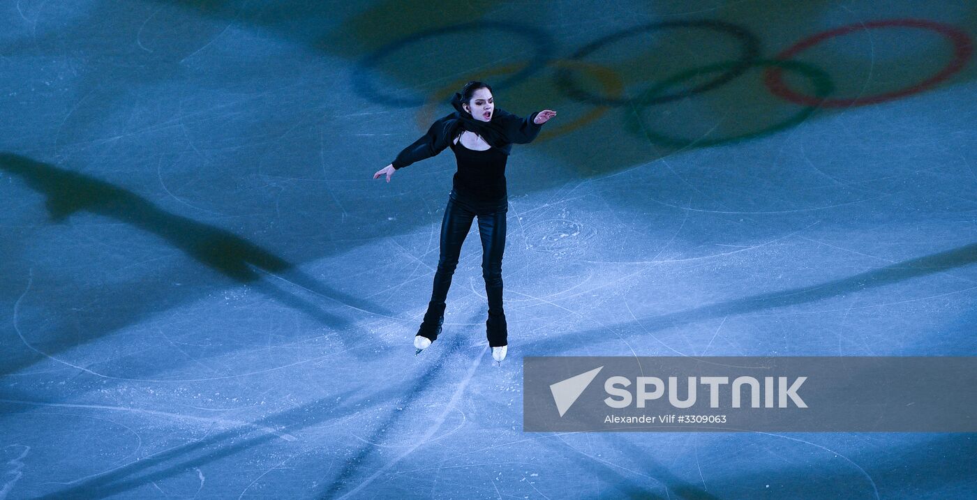 2018 Winter Olympics. Figure skating. Exhibition gala