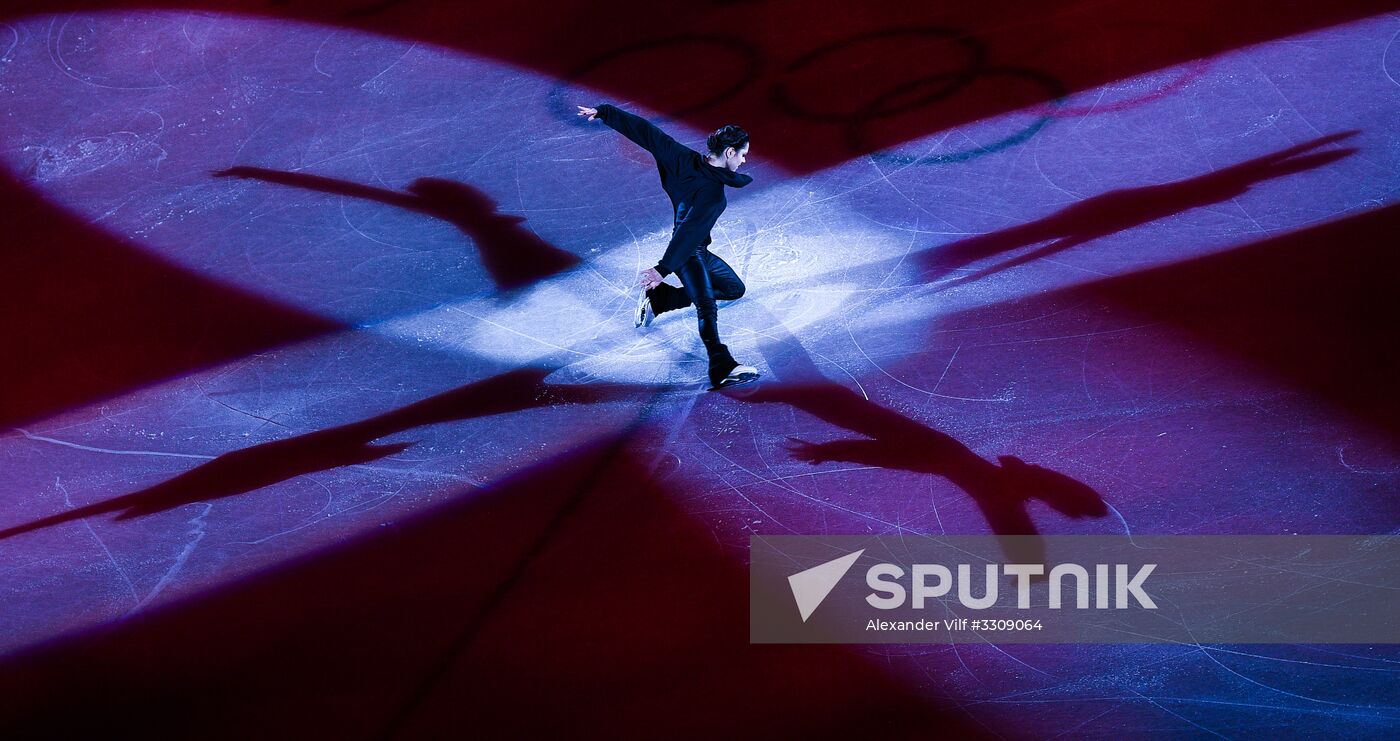 2018 Winter Olympics. Figure skating. Exhibition gala