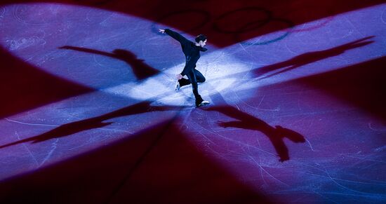 2018 Winter Olympics. Figure skating. Exhibition gala