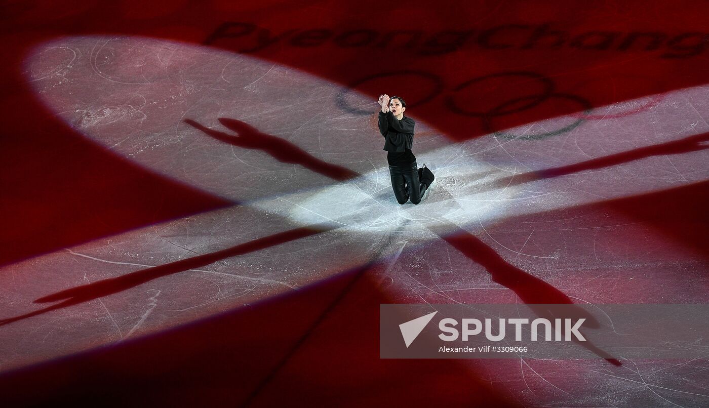 2018 Winter Olympics. Figure skating. Exhibition gala