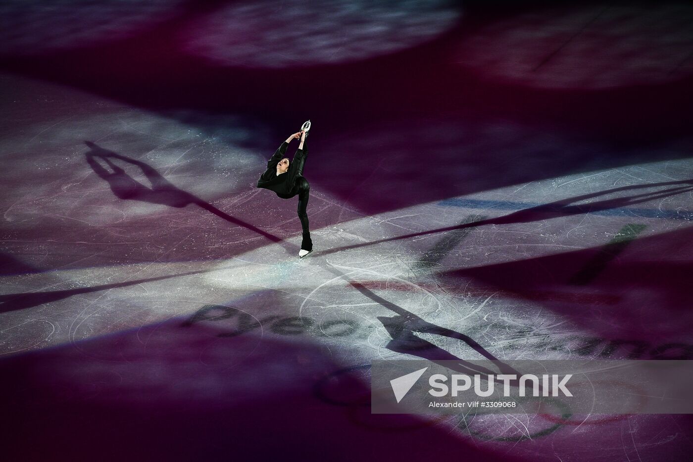 2018 Winter Olympics. Figure skating. Exhibition gala