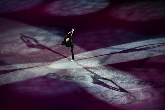 2018 Winter Olympics. Figure skating. Exhibition gala