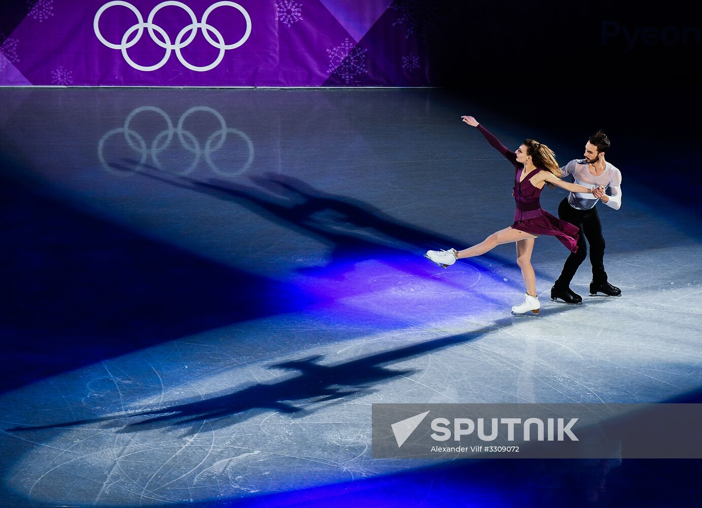 2018 Winter Olympics. Figure skating. Exhibition gala