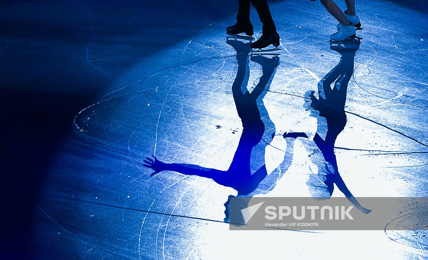 2018 Winter Olympics. Figure skating. Exhibition gala