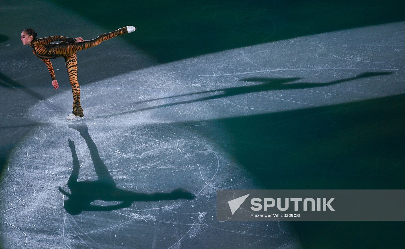 2018 Winter Olympics. Figure skating. Exhibition gala