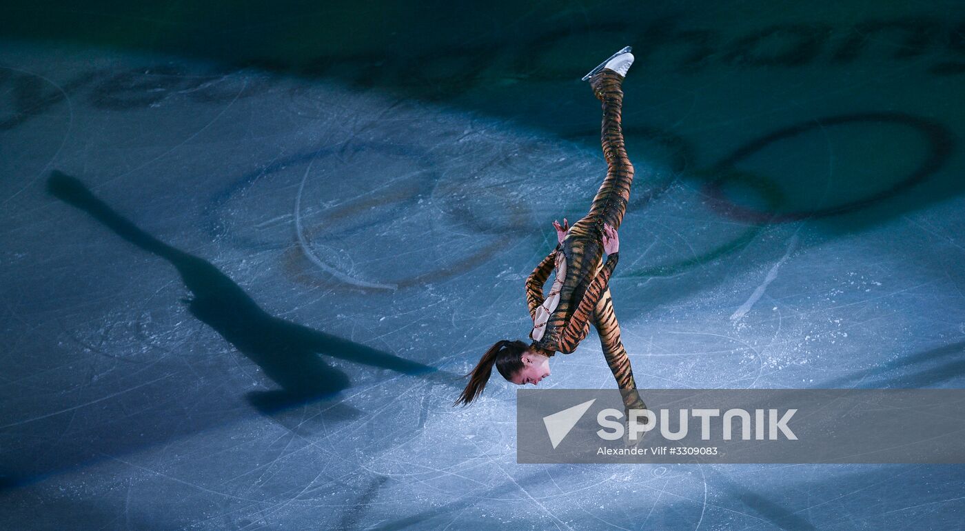 2018 Winter Olympics. Figure skating. Exhibition gala
