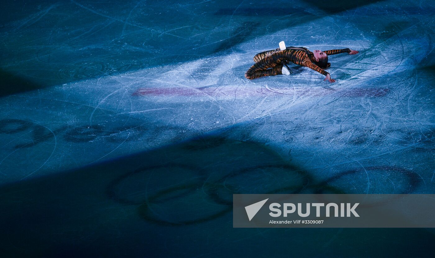 2018 Winter Olympics. Figure skating. Exhibition gala