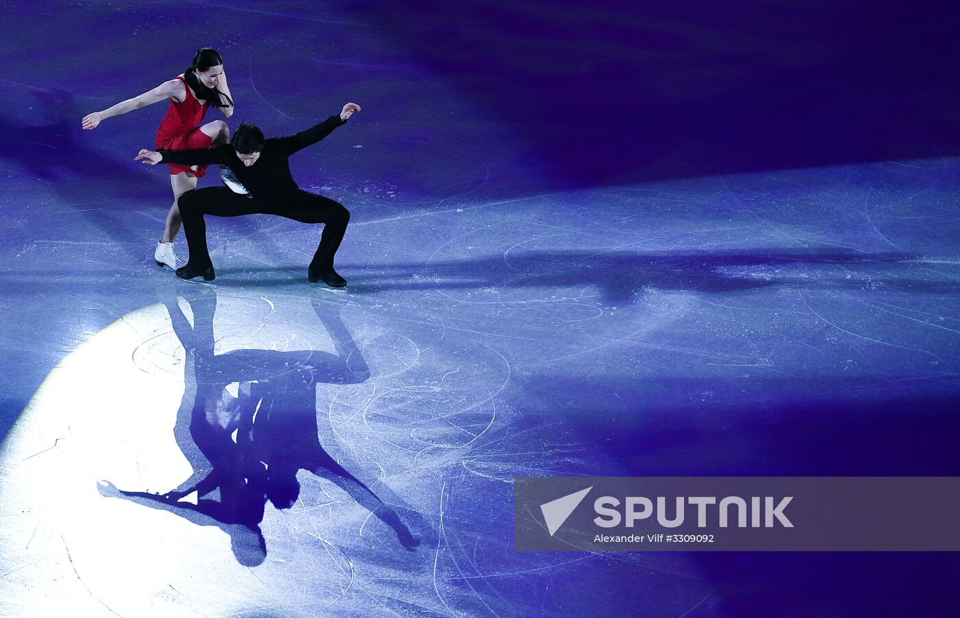 2018 Winter Olympics. Figure skating. Exhibition gala