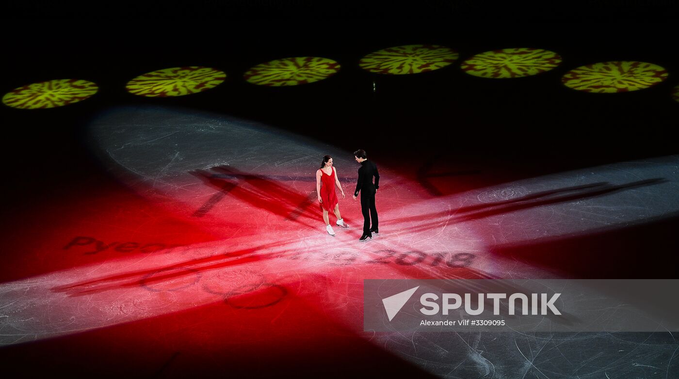 2018 Winter Olympics. Figure skating. Exhibition gala