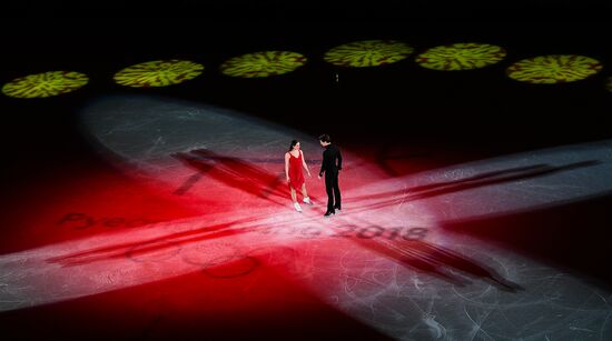 2018 Winter Olympics. Figure skating. Exhibition gala