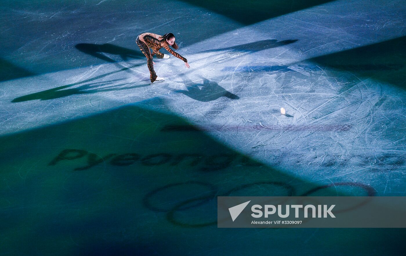 2018 Winter Olympics. Figure skating. Exhibition gala