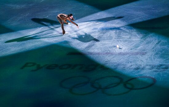 2018 Winter Olympics. Figure skating. Exhibition gala