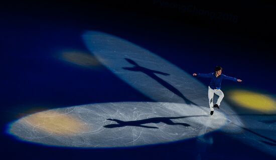 2018 Winter Olympics. Figure skating. Exhibition gala