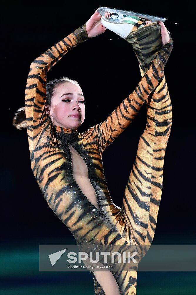2018 Winter Olympics. Figure skating. Exhibition gala