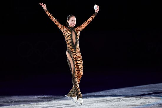 2018 Winter Olympics. Figure skating. Exhibition gala