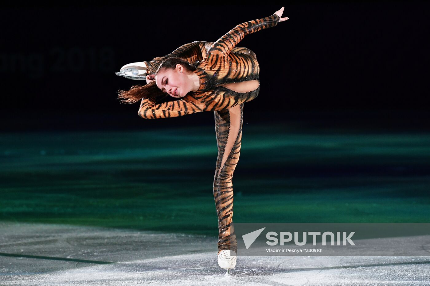 2018 Winter Olympics. Figure skating. Exhibition gala