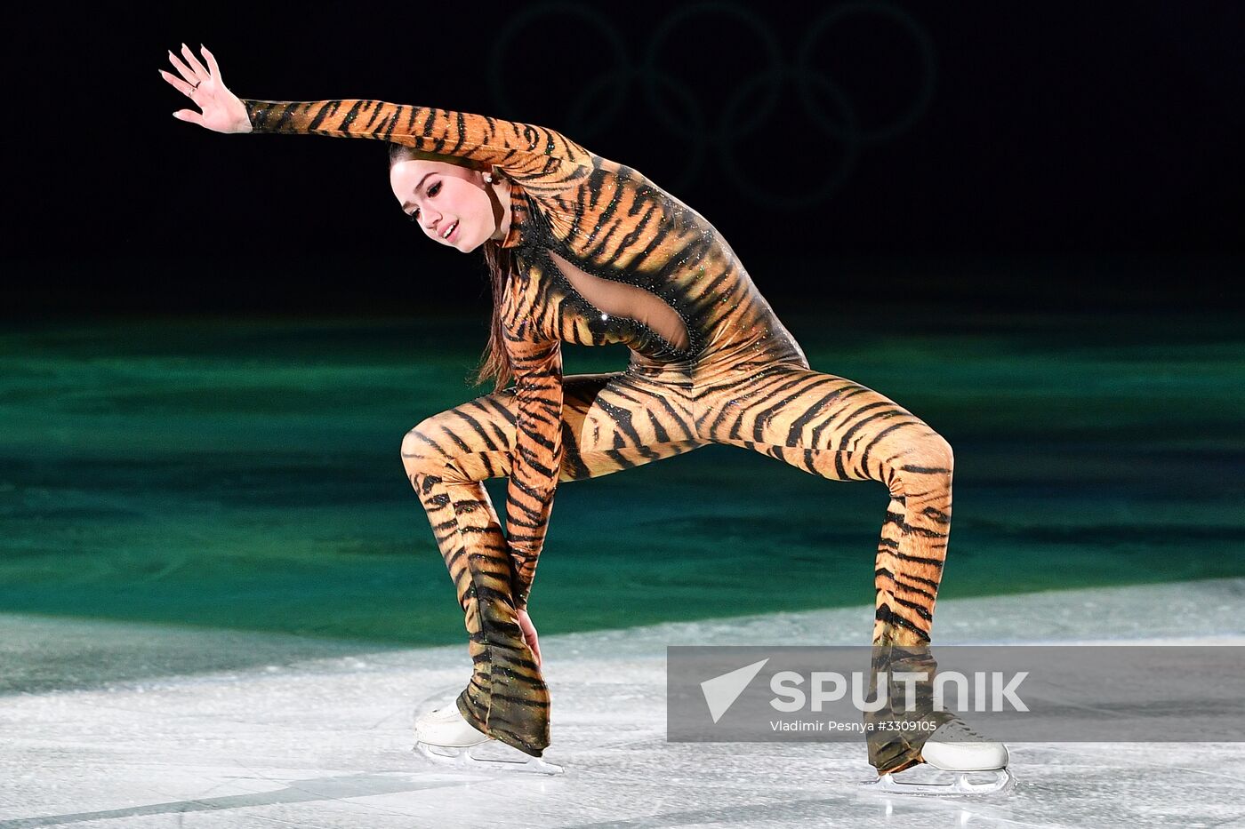 2018 Winter Olympics. Figure skating. Exhibition gala