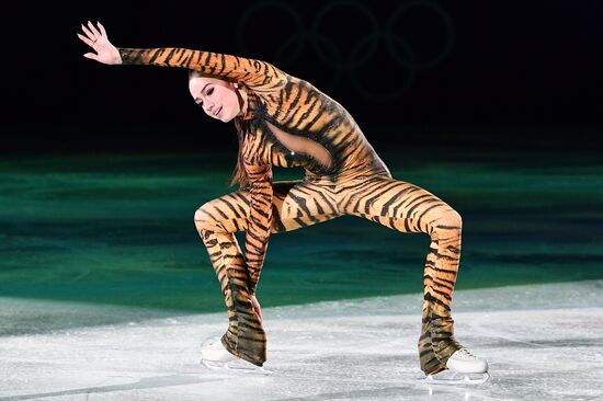 2018 Winter Olympics. Figure skating. Exhibition gala