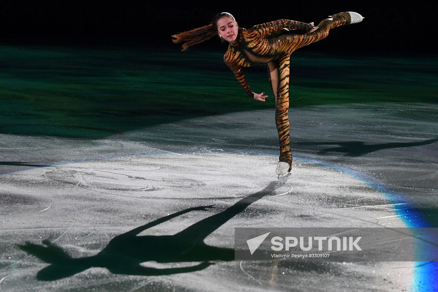2018 Winter Olympics. Figure skating. Exhibition gala