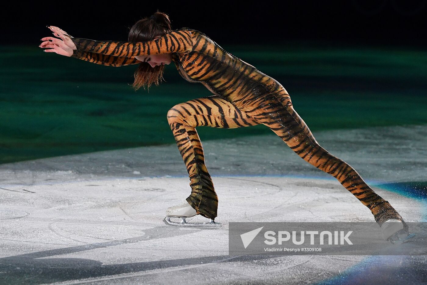 2018 Winter Olympics. Figure skating. Exhibition gala