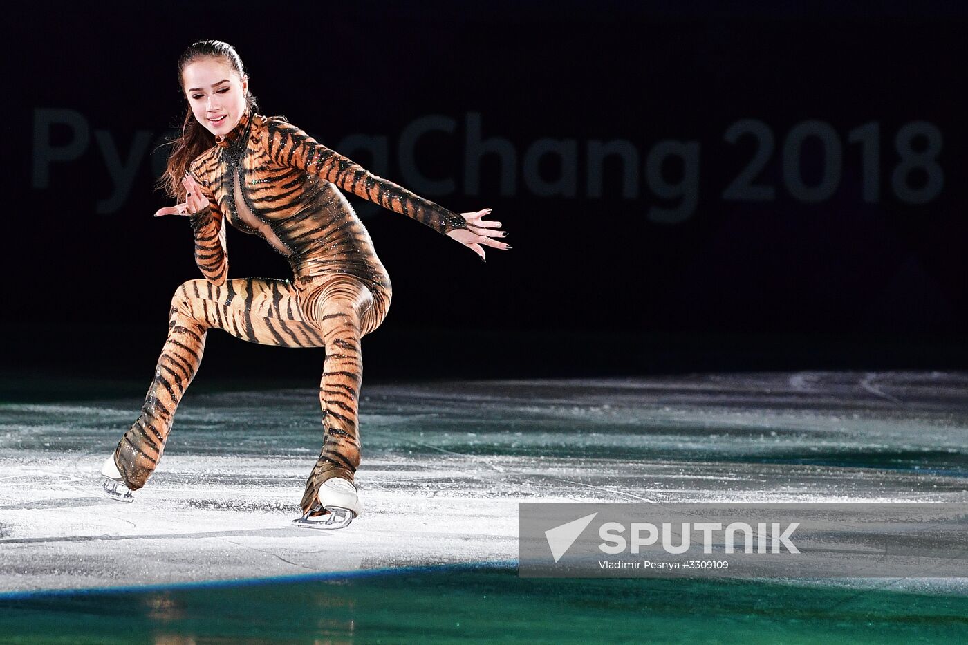 2018 Winter Olympics. Figure skating. Exhibition gala