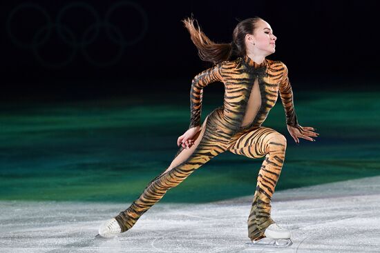 2018 Winter Olympics. Figure skating. Exhibition gala