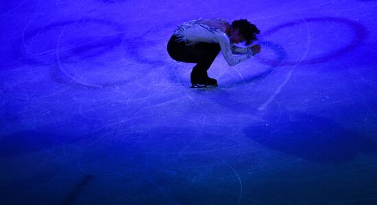 2018 Winter Olympics. Figure skating. Exhibition gala