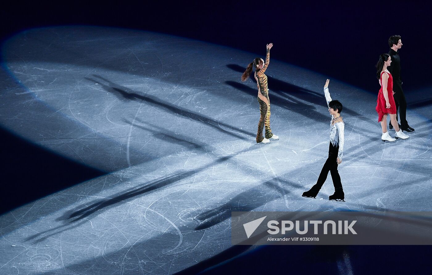 2018 Winter Olympics. Figure skating. Exhibition gala