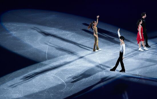 2018 Winter Olympics. Figure skating. Exhibition gala