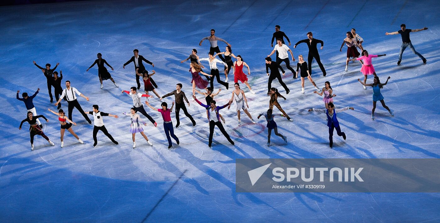 2018 Winter Olympics. Figure skating. Exhibition gala