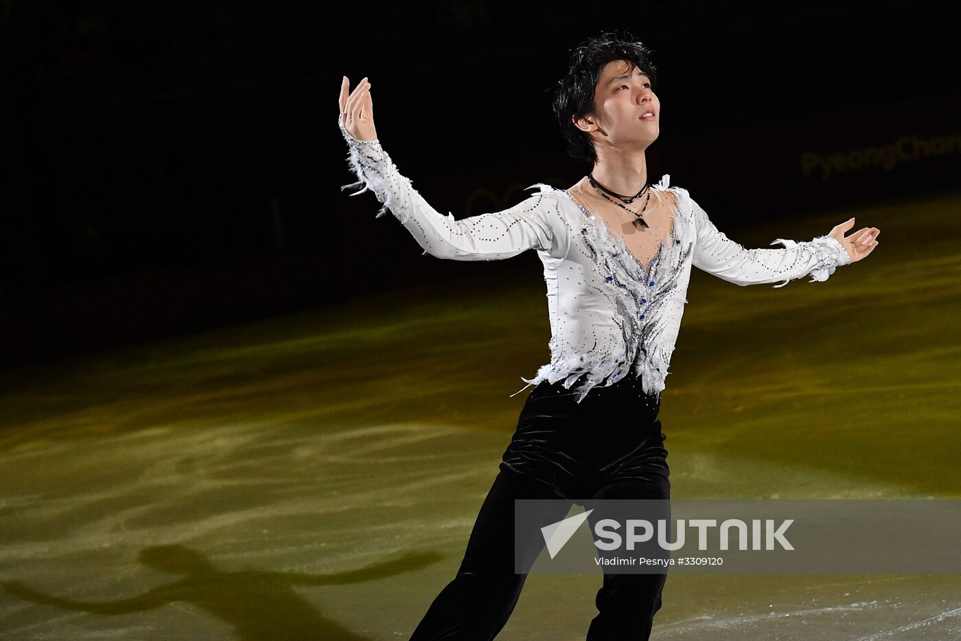 2018 Winter Olympics. Figure skating. Exhibition gala