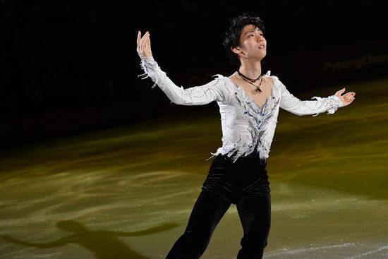 2018 Winter Olympics. Figure skating. Exhibition gala