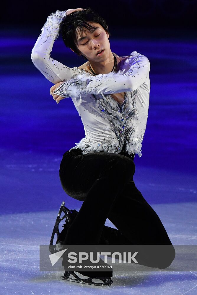 2018 Winter Olympics. Figure skating. Exhibition gala