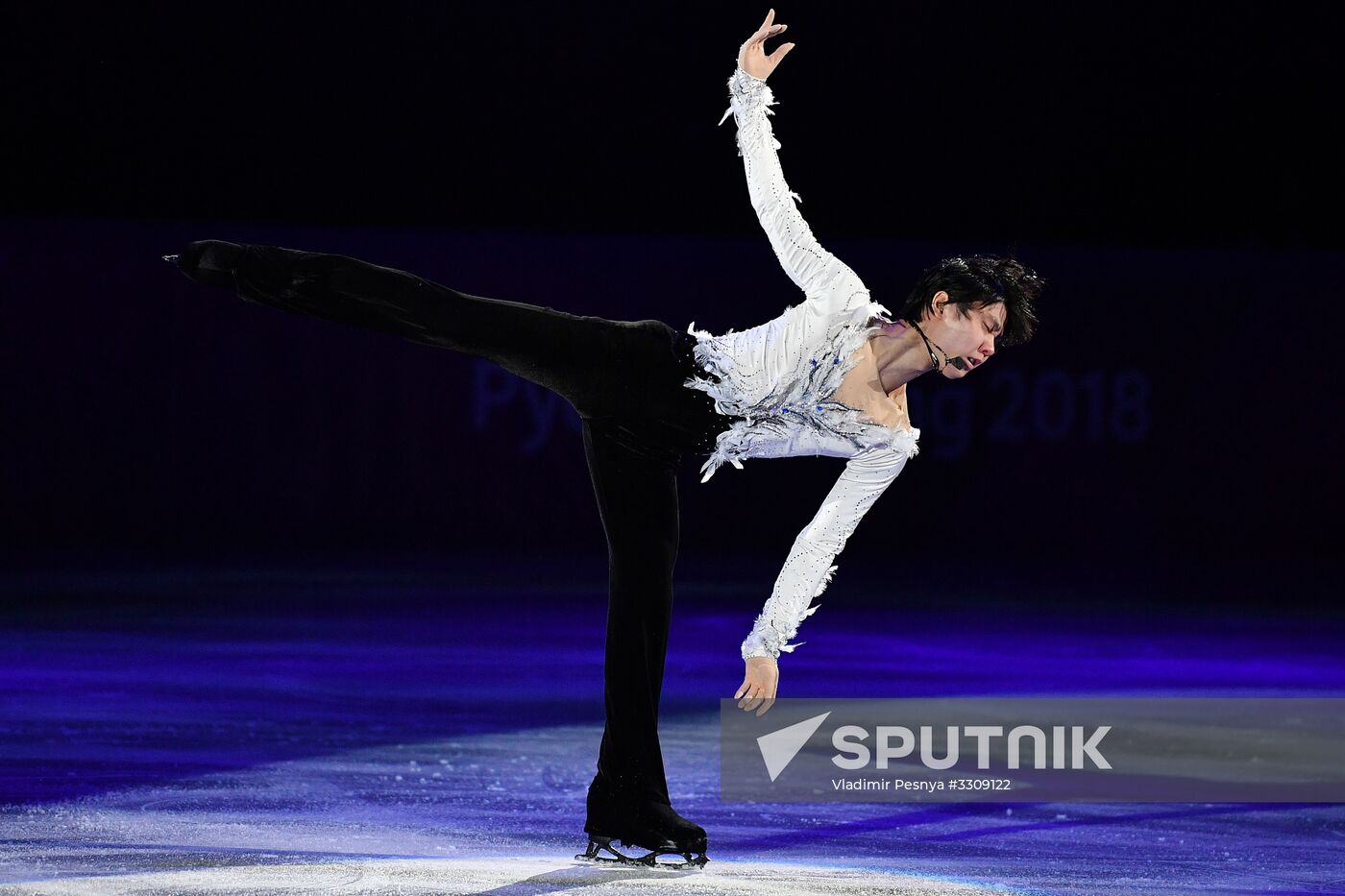 2018 Winter Olympics. Figure skating. Exhibition gala