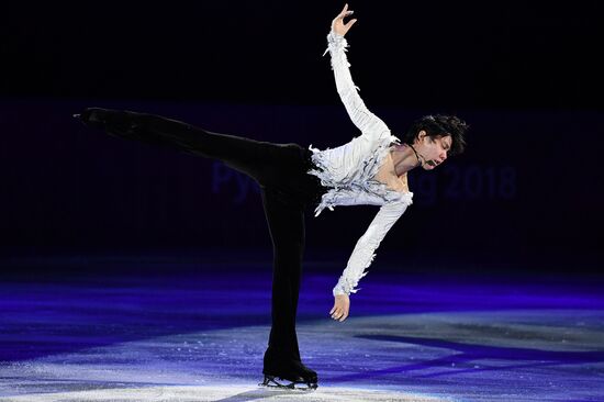 2018 Winter Olympics. Figure skating. Exhibition gala