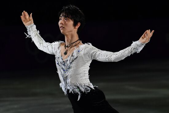 2018 Winter Olympics. Figure skating. Exhibition gala