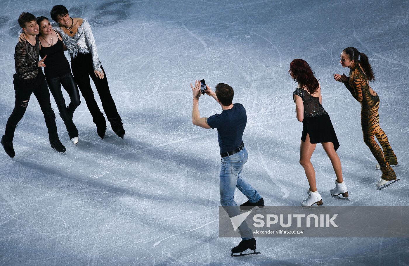 2018 Winter Olympics. Figure skating. Exhibition gala