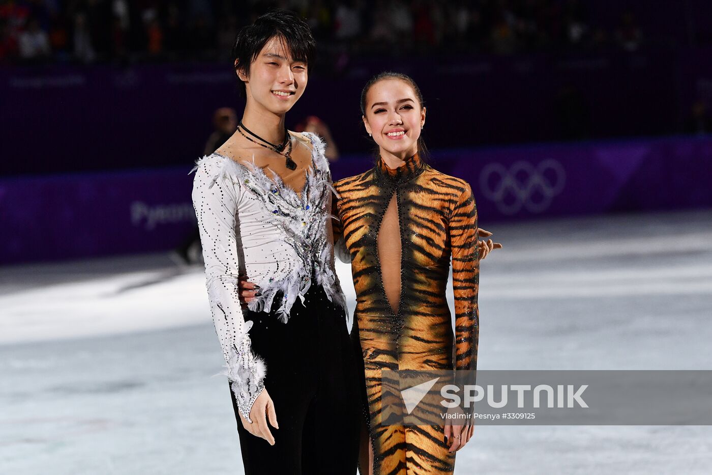 2018 Winter Olympics. Figure skating. Exhibition gala