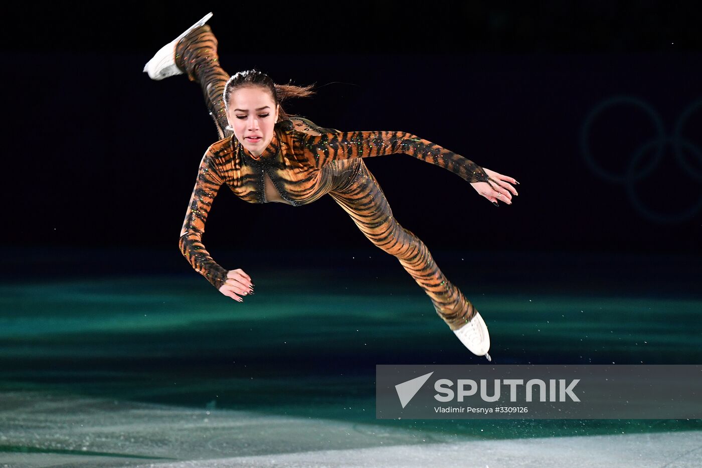 2018 Winter Olympics. Figure skating. Exhibition gala